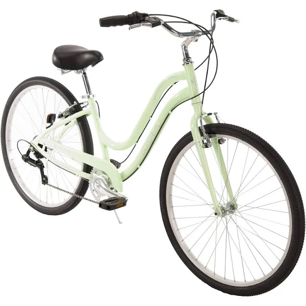 Huffy 27.5″ Parkside Womens 7-Speed Comfort Bike with Perfect Fit Frame, Mint