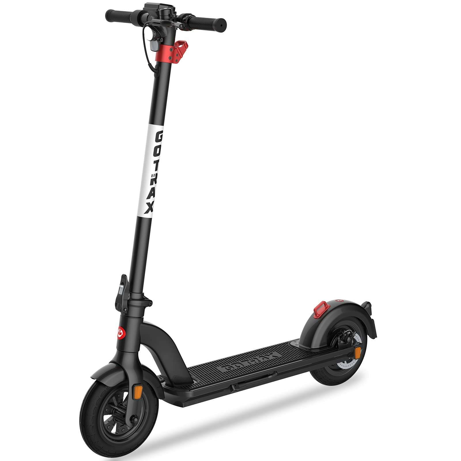 Gotrax G4 Electric Scooter  C 10″ Air Filled Tires  C 20MPH & 25 Mile Range, Powerful 350W Motor Up 20 MPH, 6.7inch Wide Deck for Commuting Adult E-scoo