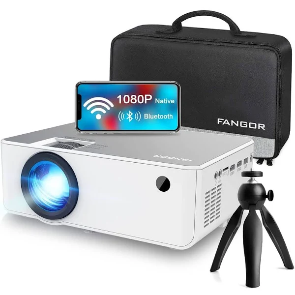 Fangor 506 HD Projector, 1080p WiFi/Bluetooth