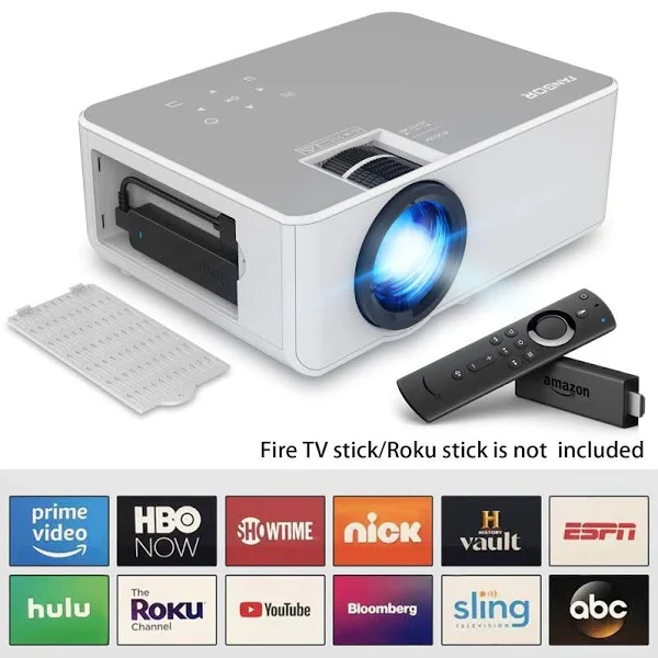 Fangor 506 HD Projector, 1080p WiFi/Bluetooth