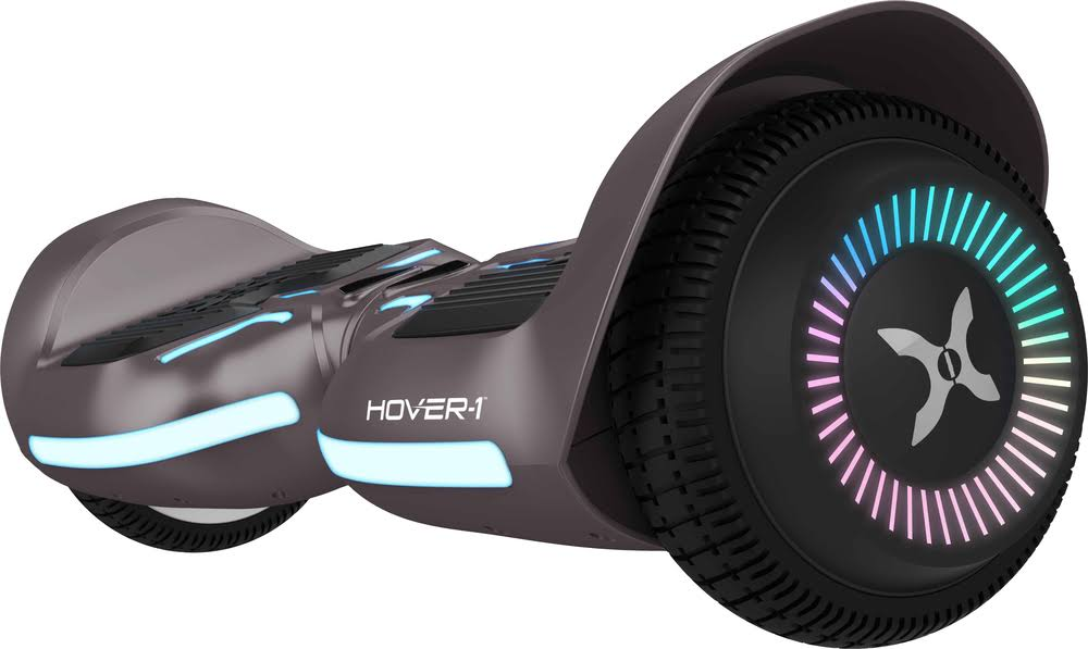 Hover-1  C Ranger Electric Self-Balancing Scooter w/6 Mi Max Range & 7 MPH Max speed- Premium Bluetooth Speaker  C GRAY.