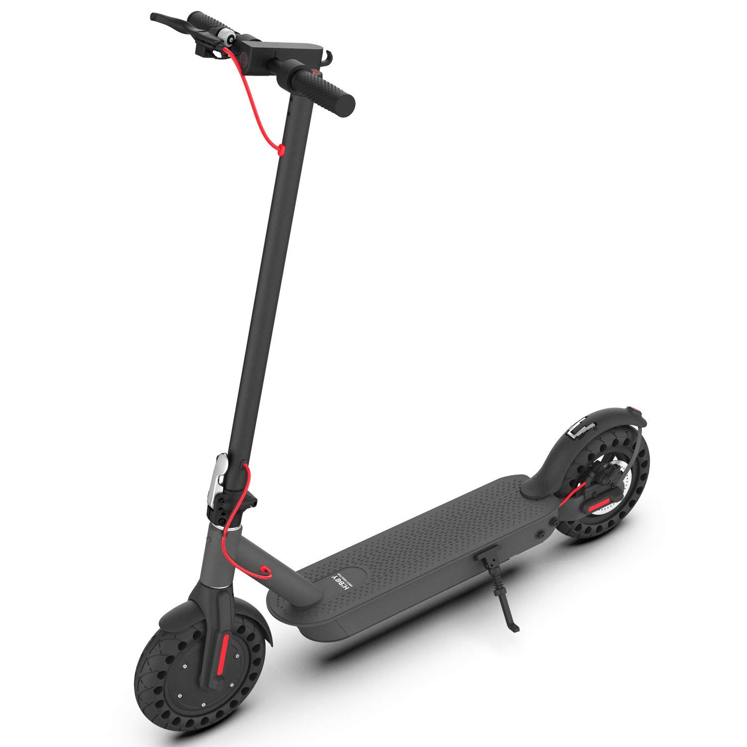 Hiboy S2 Pro Electric Scooter  C 10″ Solid Tires  C 25 Miles Long-Range & 19 MPH