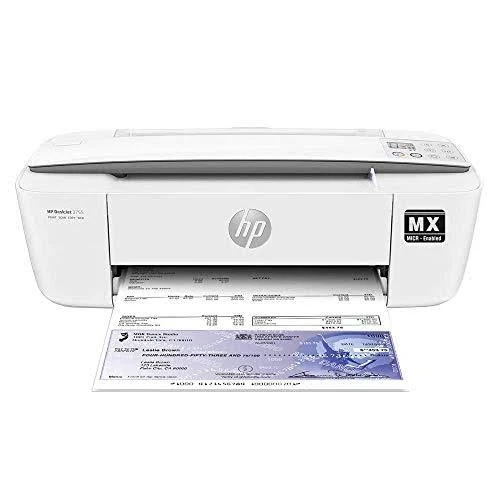 VersaCheck HP Deskjet 3755 MX MICR Check Printer and VersaCheck Gold Check Printing Software Bundle, White (3755MX)