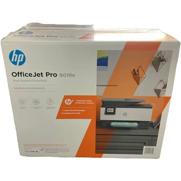 HP OfficeJet Pro 9018e All-in-One Wireless Color Inkjet Printer