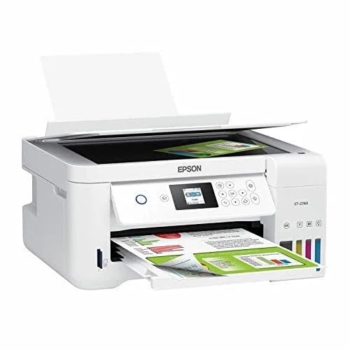 Epson Premium EcoTank 2760 All-in-One Color Inkjet Cartridge-Free Supertank Printer I Print Copy Scan I Wireless I Mobile Printing I Auto Duplex