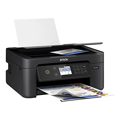 Epson Expression Home XP-4105 Wireless All-in-One Color Inkjet Printer for Home Office, Black 每 Print Copy Scan 每 2.4∪ Color LCD, 10.0 ipm, 5760 x