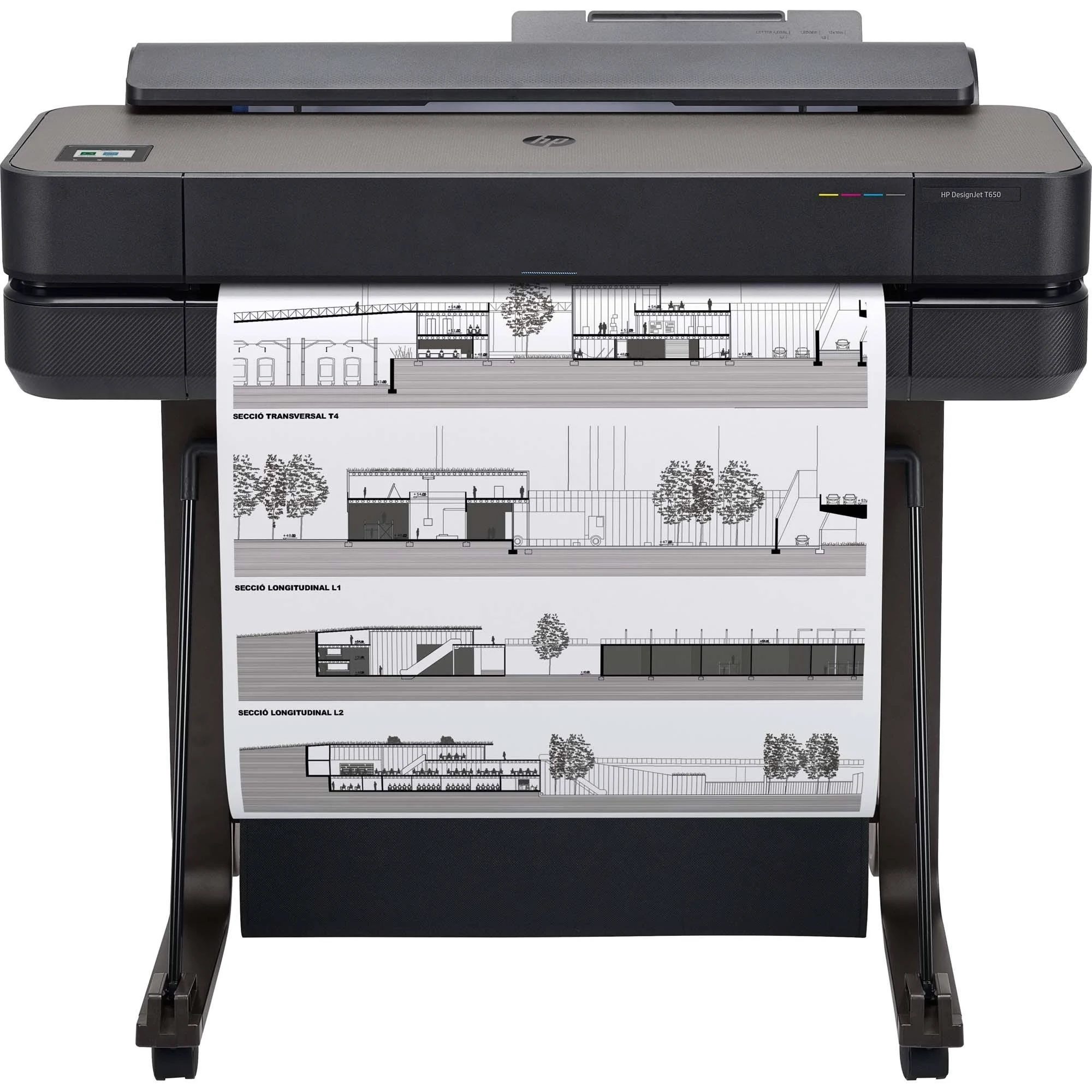 HP DesignJet T650 24∪ Large-Format Wireless Plotter Printer