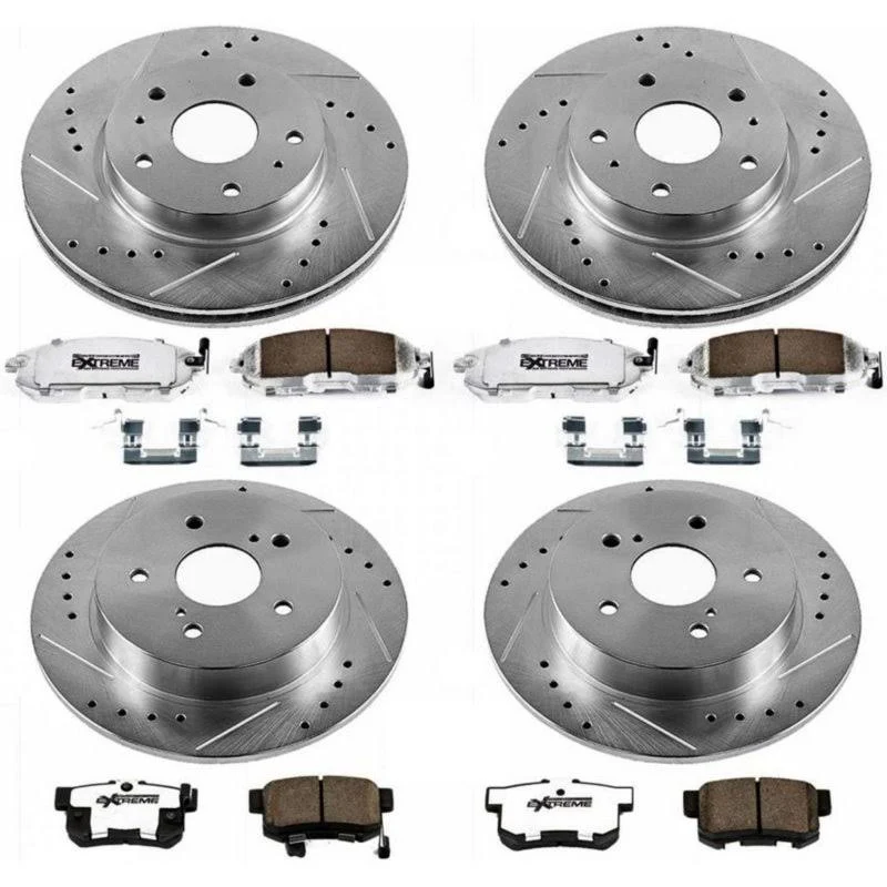 Power Stop – Front and Rear Z26 Street Warrior Brake Kit K6327-26