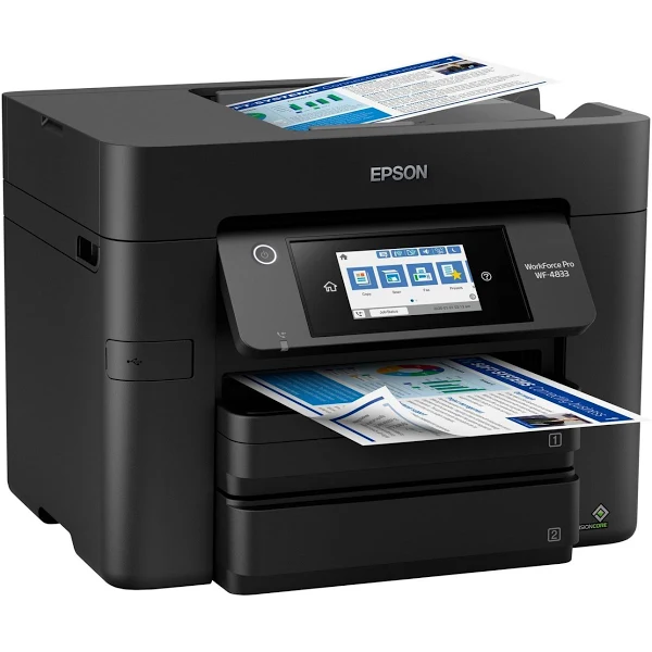 Epson WorkForce Pro Wf-4833 All-in-One Color Inkjet Printer, Copier, Scanner 每 Black 82735180