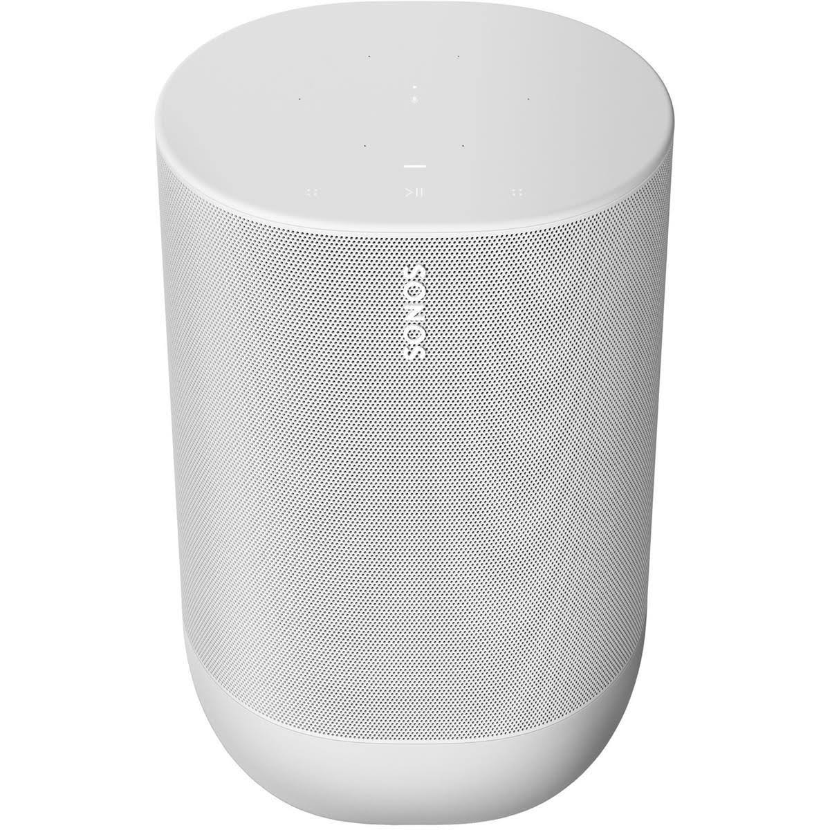 Sonos Move Durable, Battery-Powered Smart Speaker (White)