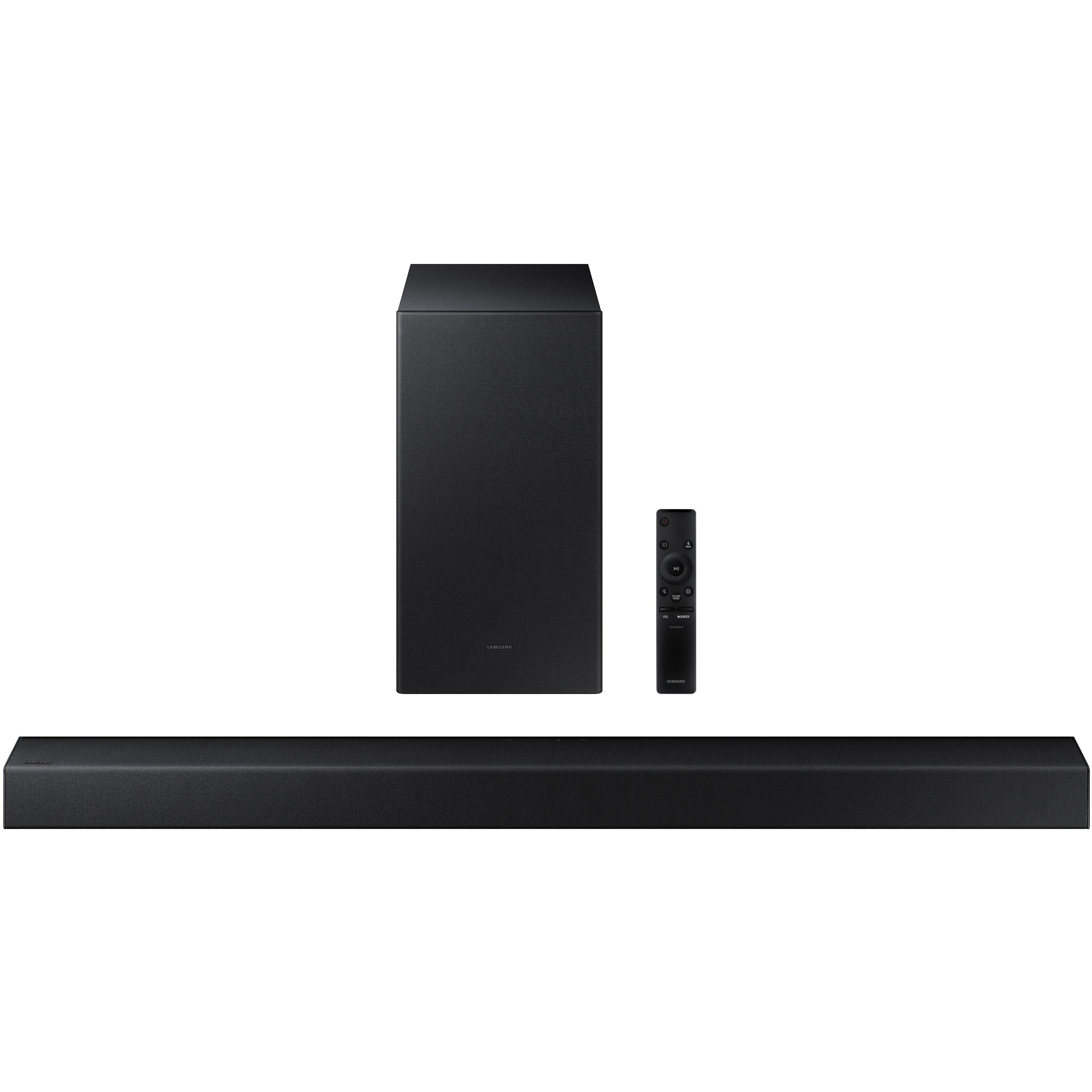 Samsung 每 2.1-Channel Soundbar with Wireless Subwoofer and Dolby Audio / DTS 2.0 每 Black HW-A430