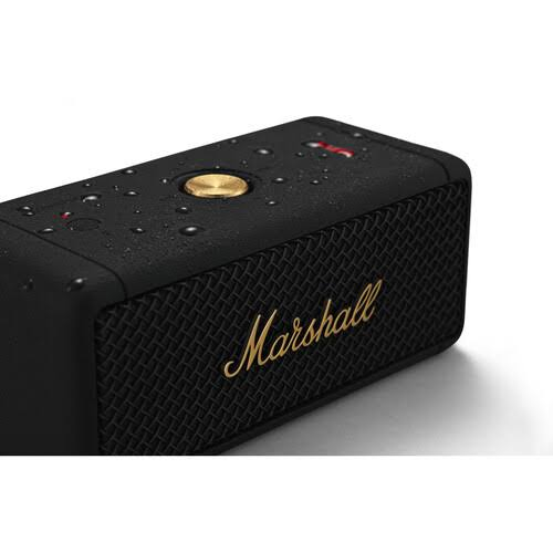 Marshall Emberton Portable Speaker 每 Black/Gold