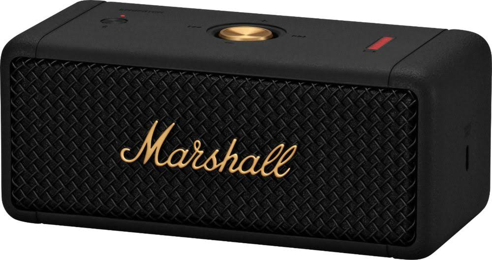 Marshall Emberton Portable Speaker 每 Black/Gold