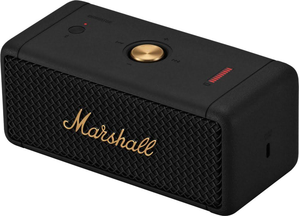 Marshall Emberton Portable Speaker 每 Black/Gold