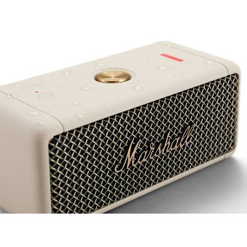 Marshall 每 Emberton Portable Bluetooth Speaker 每 Cream