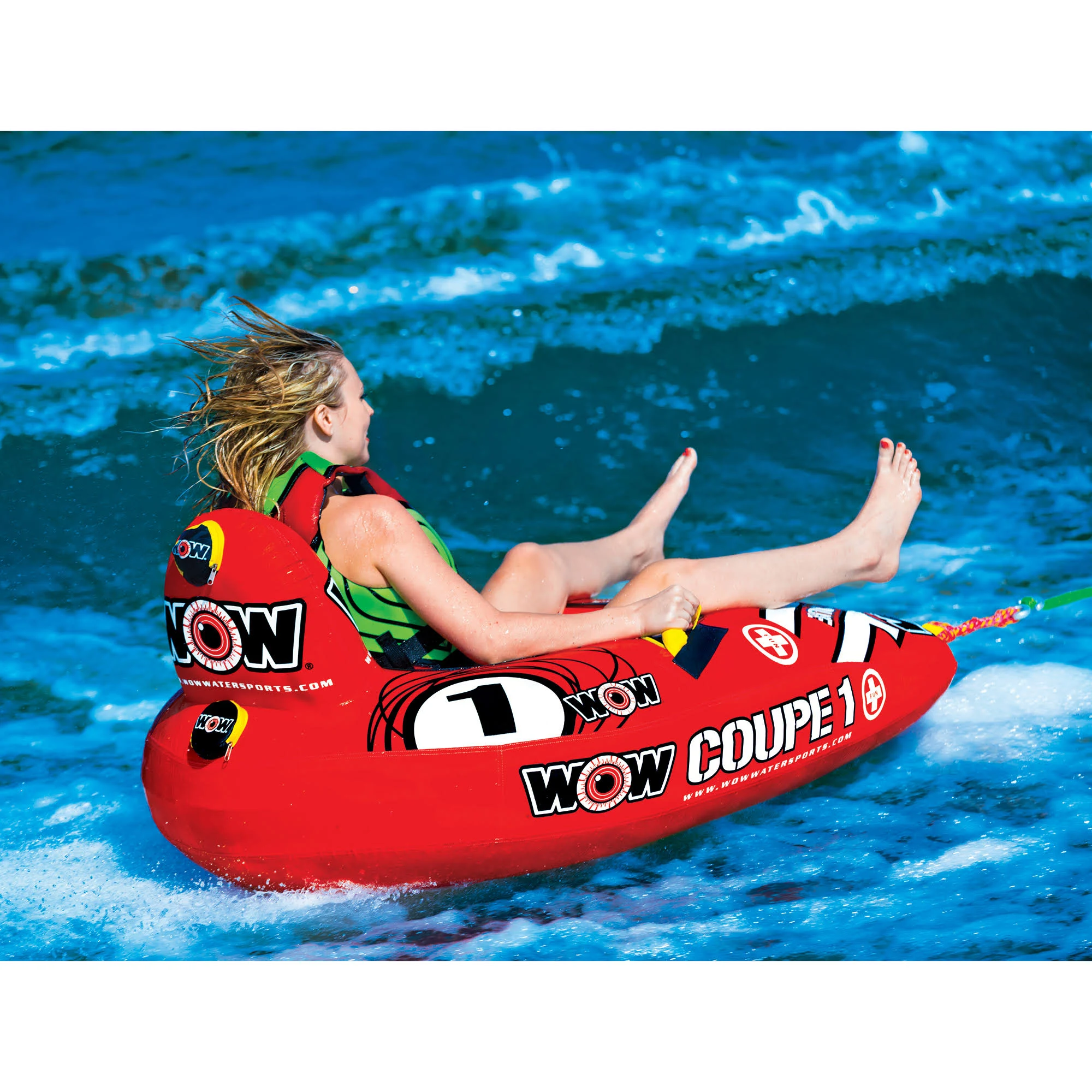 Wow Watersports 1P Coupe Cockpit Towable  C 1 Person