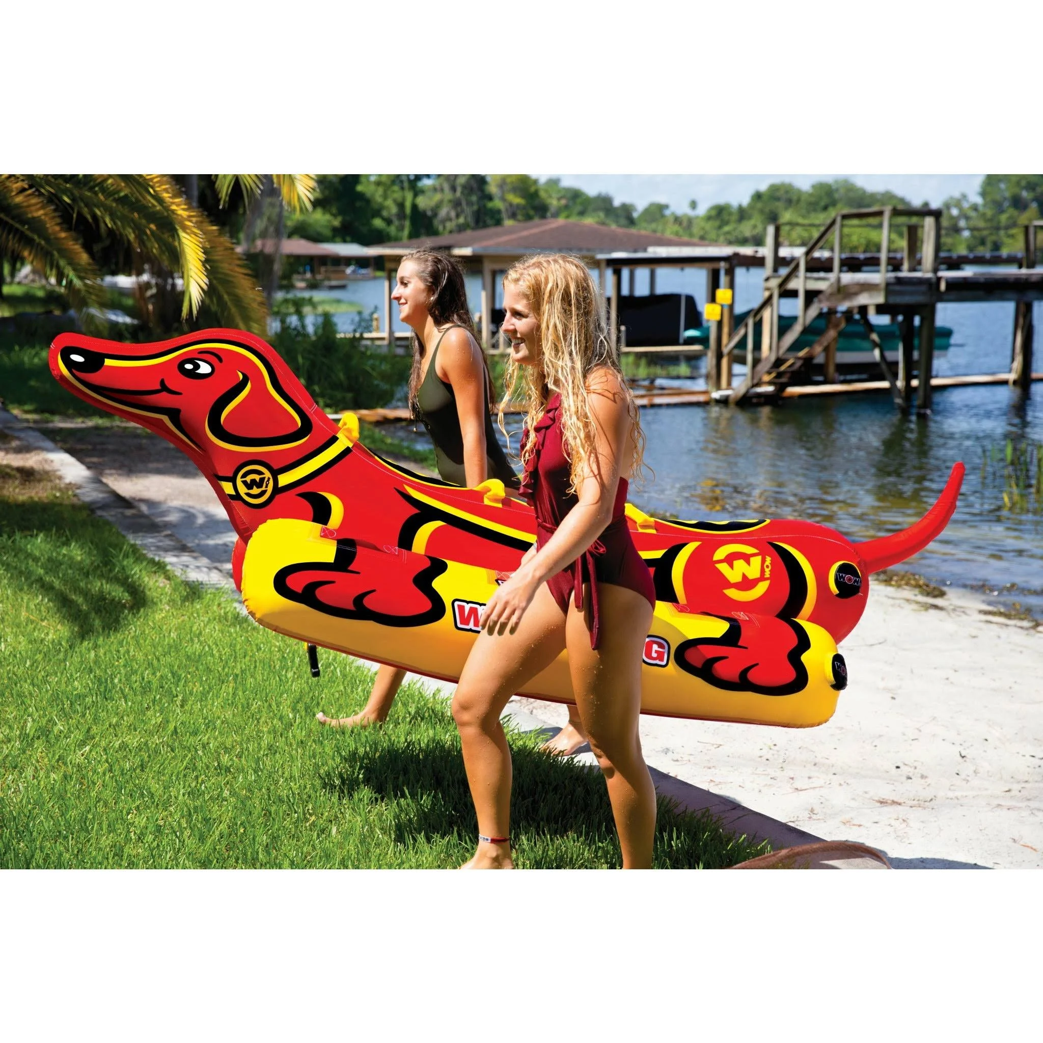 Wow Watersports 19-1010 Weiner Dog 3 Towable  C Person