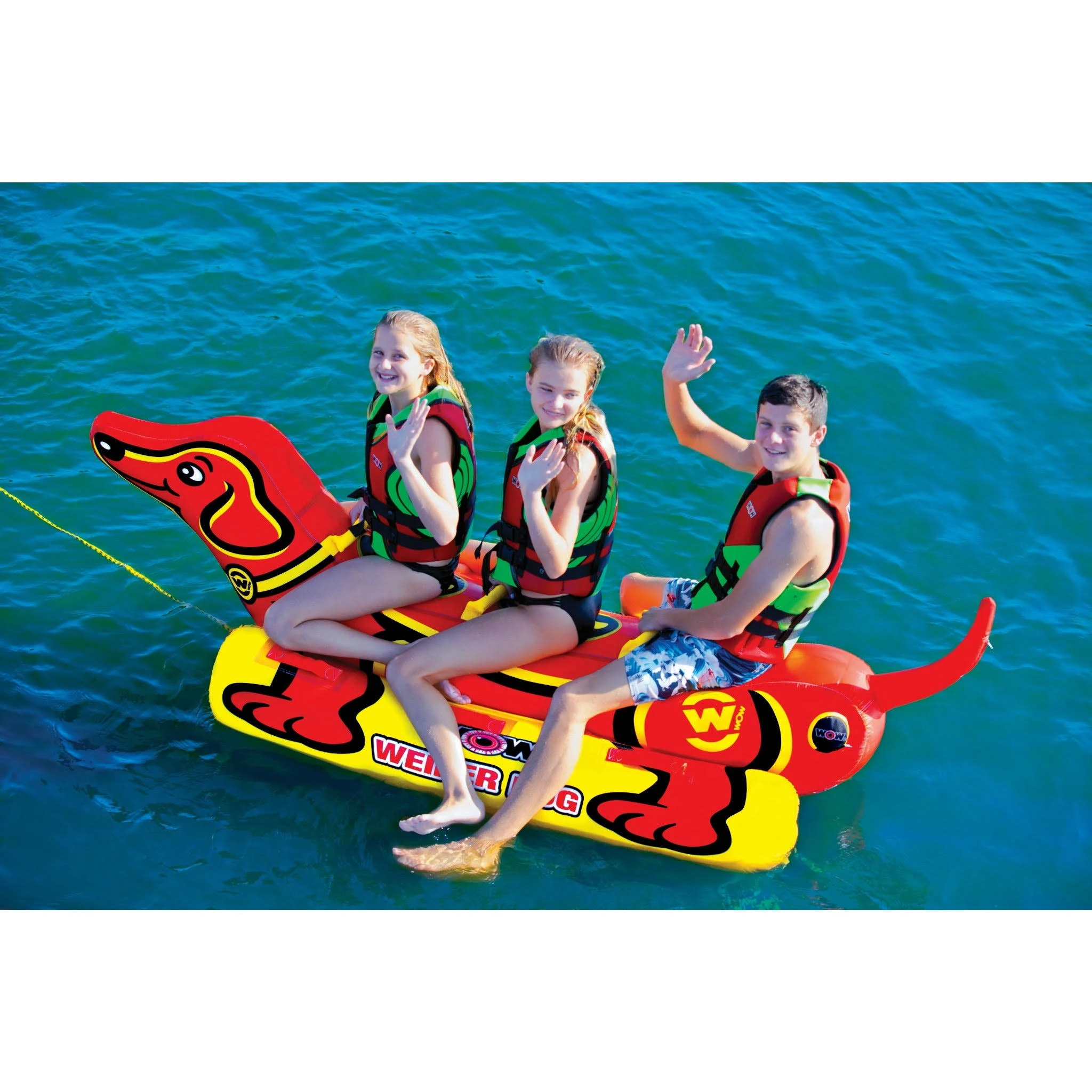 Wow Watersports 19-1010 Weiner Dog 3 Towable  C Person