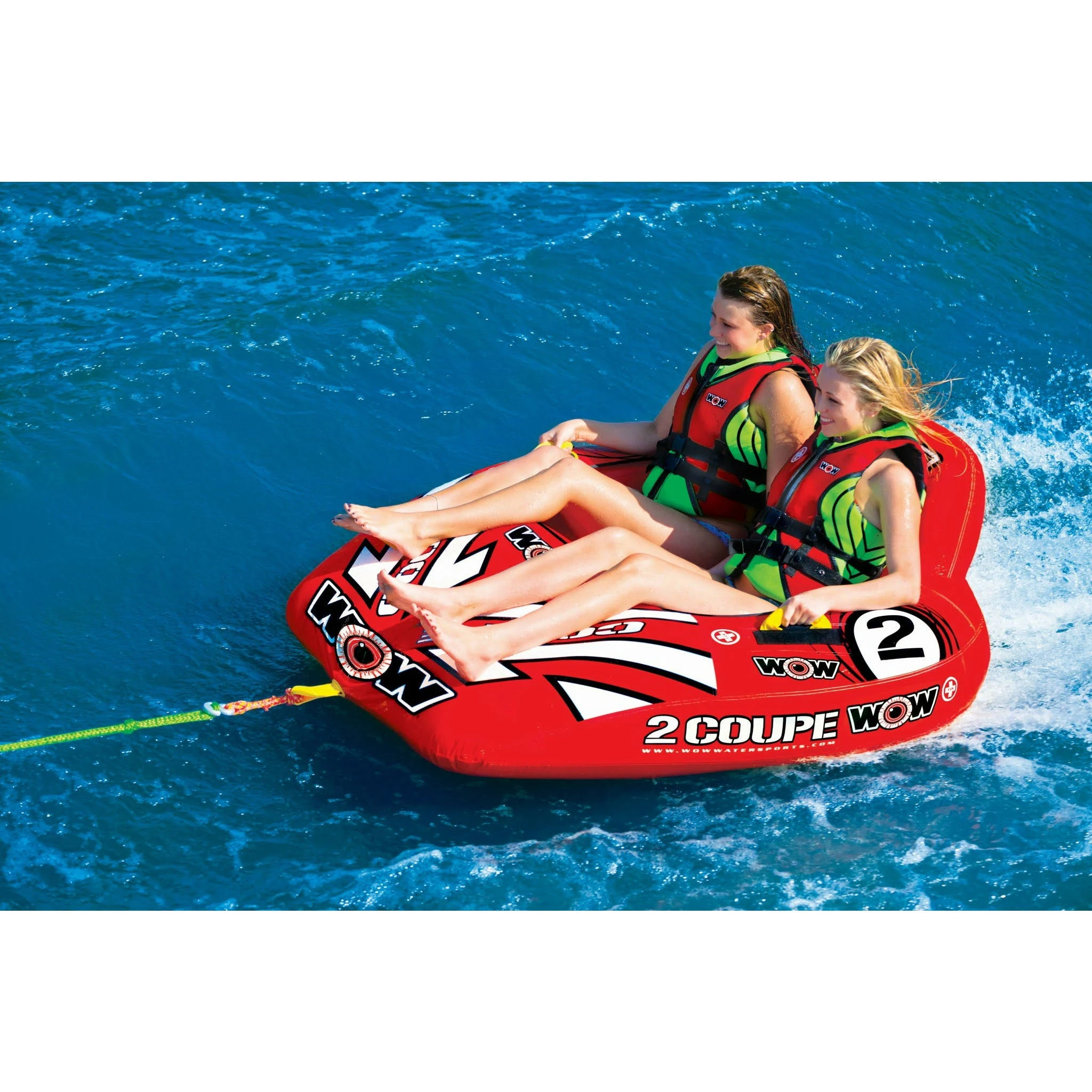 Wow Watersports 15-1030 2p Coupe Cockpit Towable  C 2 Person