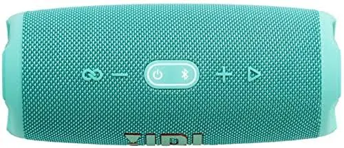 JBL Charge 5 Portable Waterproof Bluetooth Speaker Plus B2C Hardshell Travel Case