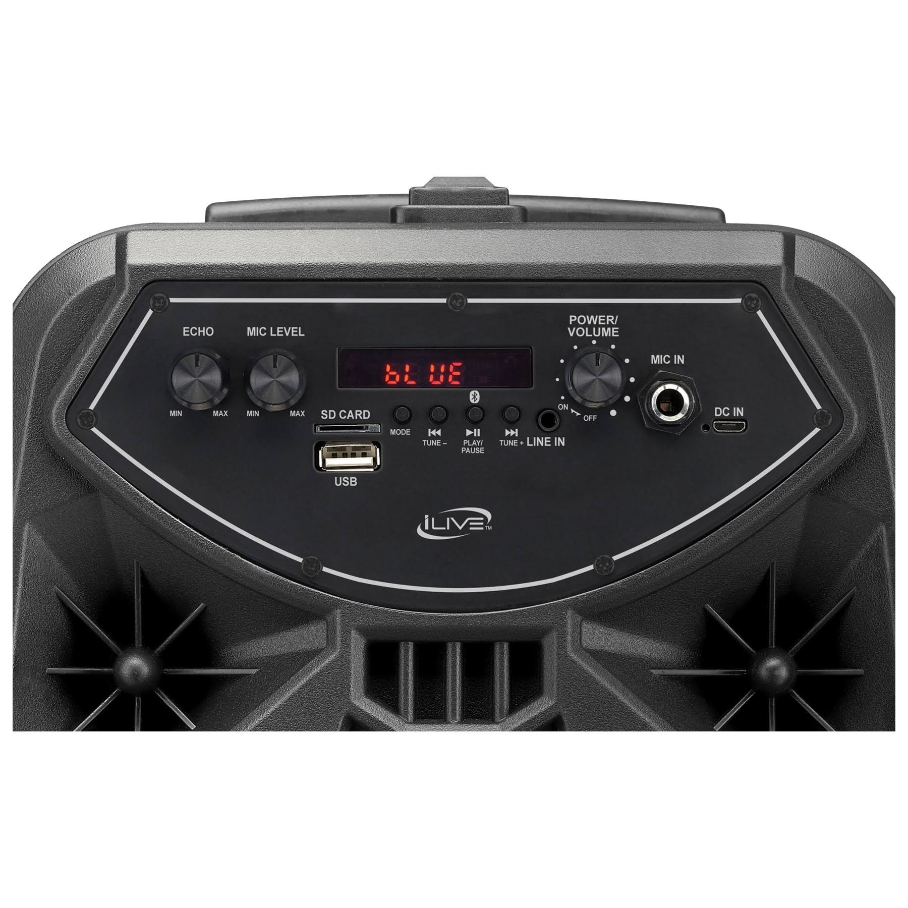 iLive ISB380B Bluetooth Tailgate Party Speaker