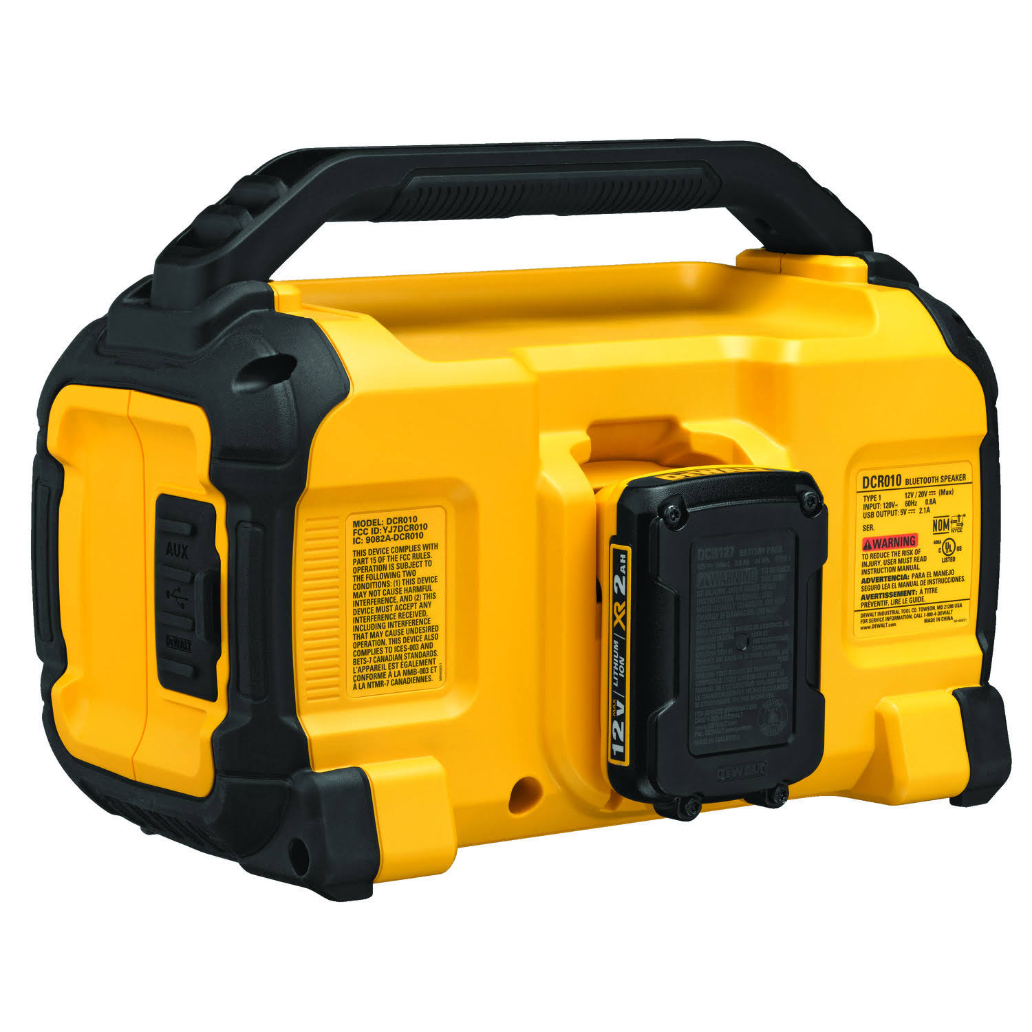 DeWalt 2862993 Lithium-Ion Jobsite Bluetooth Speaker