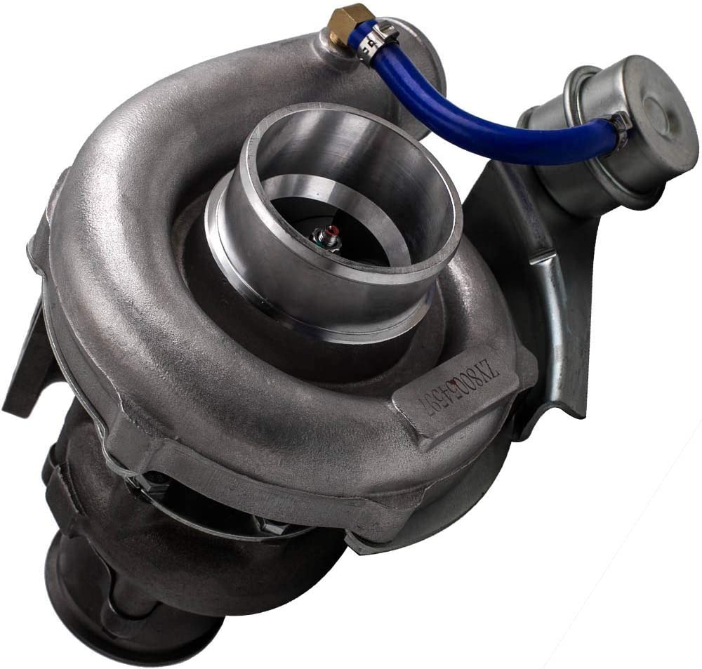 Universal Turbo Turbocharger T3 T4 T04E A/R .50 A/R .63 V-Band Oil 1.5-2.5L SCB