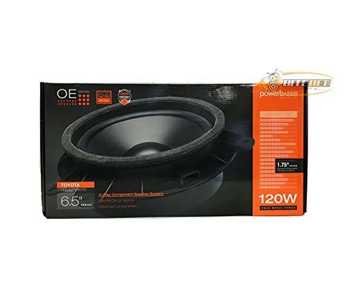 Powerbass OE65C-TY 6.5∪ Component OEM Toyota Replacement Speaker