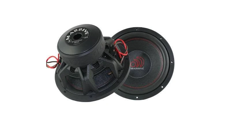 Massive Audio Hippo XL122 4000 W Max 12∪ Dual 2 Ohm Stereo Car Audio Subwoofer