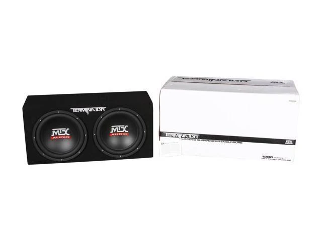 MTX Terminator TNE212D Subwoofer 每 12∪ 每 2 Ohm 每 400W 每 Black