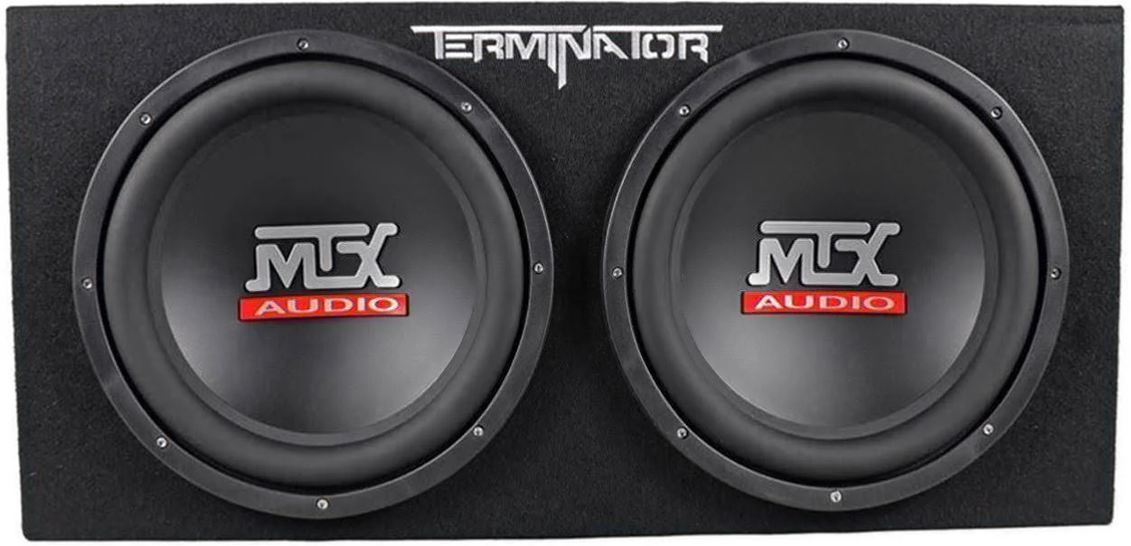 MTX Terminator TNE212D Subwoofer 每 12∪ 每 2 Ohm 每 400W 每 Black