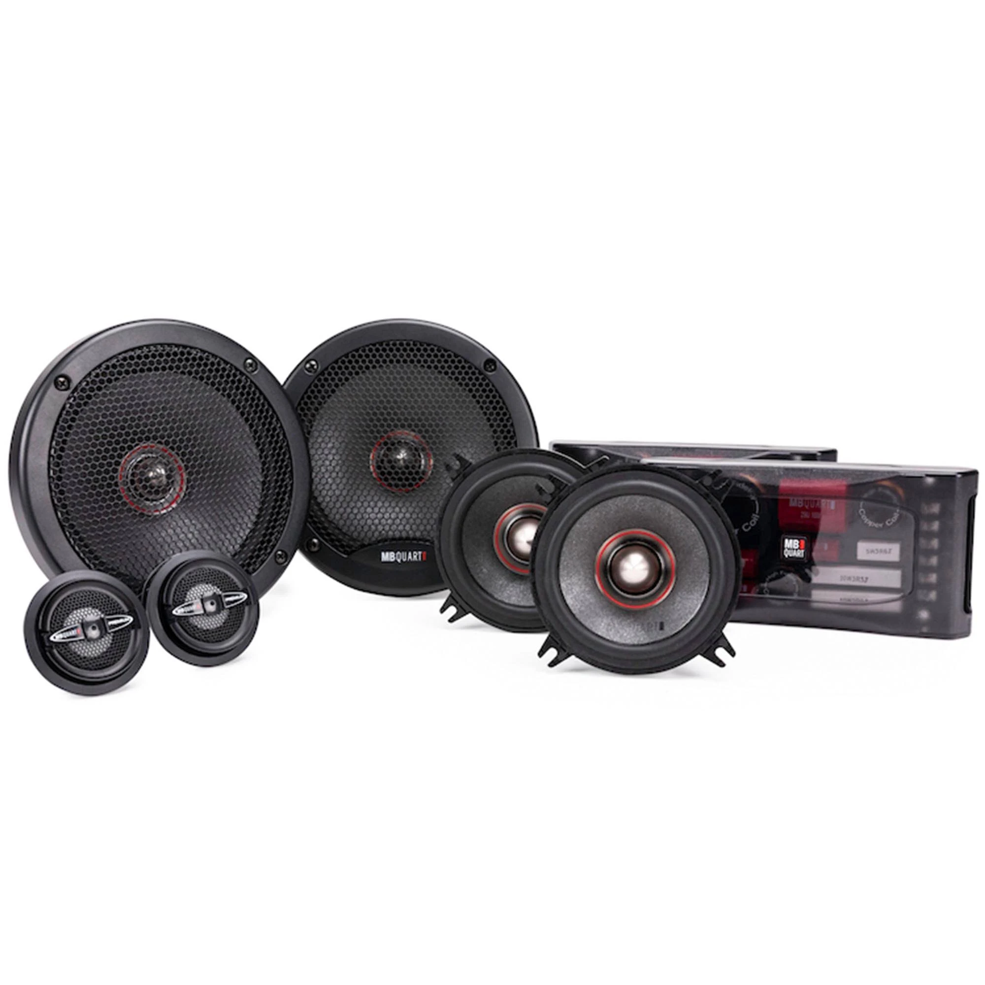 MB Quart Ps1-316 Premium Series 6.5∪ 3-Way Component Speakers