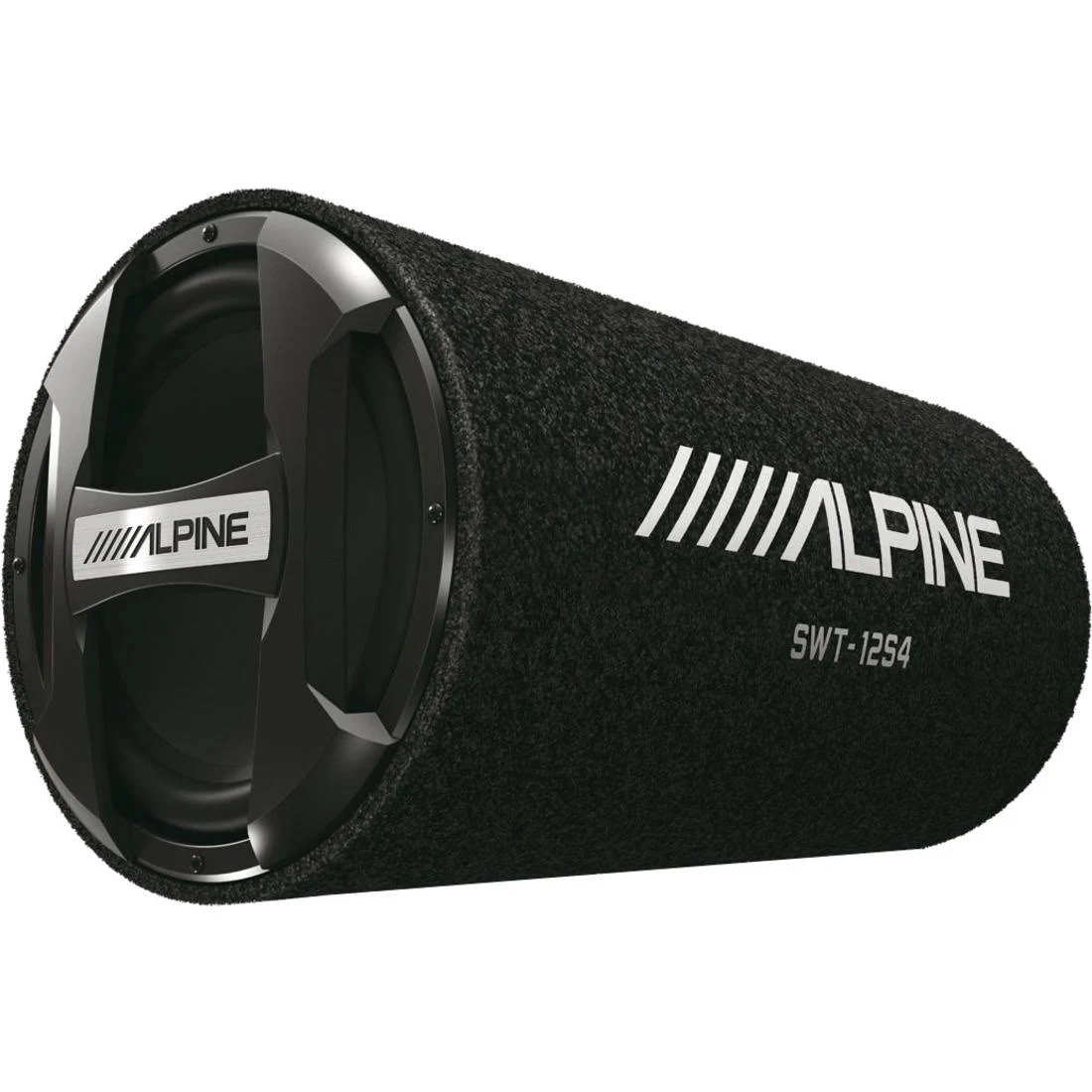 Alpine SWT-12S4 1500W Max (300W RMS) Single 12∪ Sealed Subwoofer Tube Enclosure