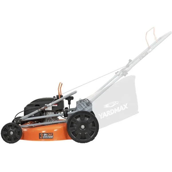 YARDMAX YG1650 – 21″ 3-in-1 Gas-Powered Push Mower 170cc