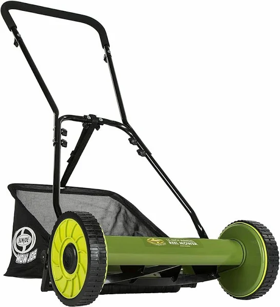 Sun Joe Mj500m Manual Reel Mower W/Grass Catcher 16 inch