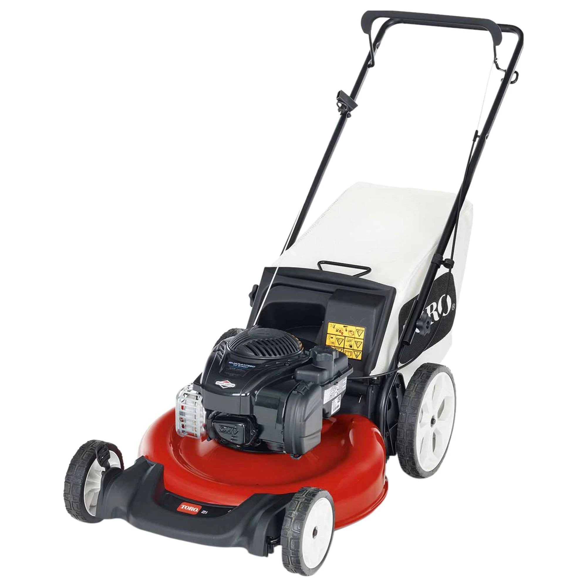 Toro 21332 Recycler 21 in. Briggs & Stratton High Wheel Gas Walk Behind Push Lawn Mower with Bagger