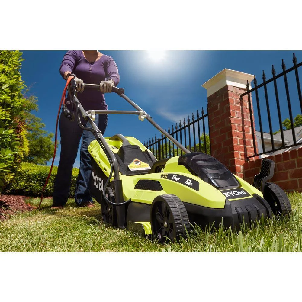 Ryobi RYAC130-s 13″ 11-Amp Corded Electric Walk Behind Push Mower