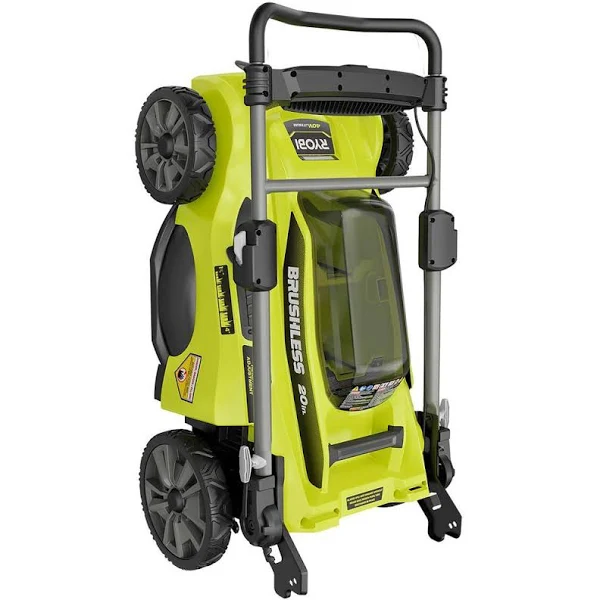 Ryobi 40V Brushless 20 in. Cordless Battery Walk Behind Push Lawn Mower with 6.0