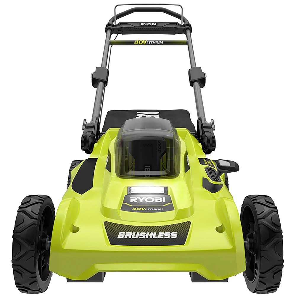 Ryobi 40V Brushless 20 in. Battery Walk Behind Push Lawn Mower (Tool Only)