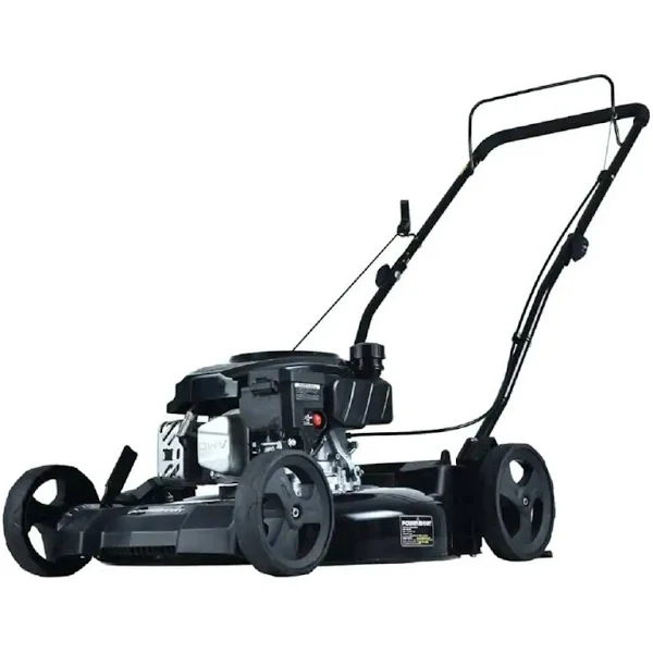 PowerSmart 21 in. 170 CC Gas 2-in-1 Walk Behind Push Lawn Mower