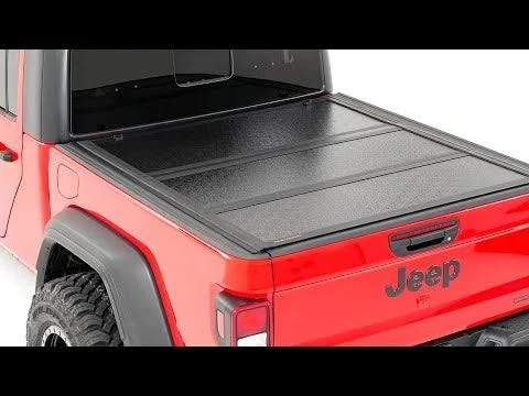 Rough Country 47120580 Hard Tri-Fold Tonneau Bed Cover