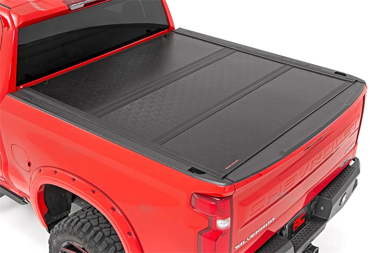 Rough Country 47120580 Hard Tri-Fold Tonneau Bed Cover