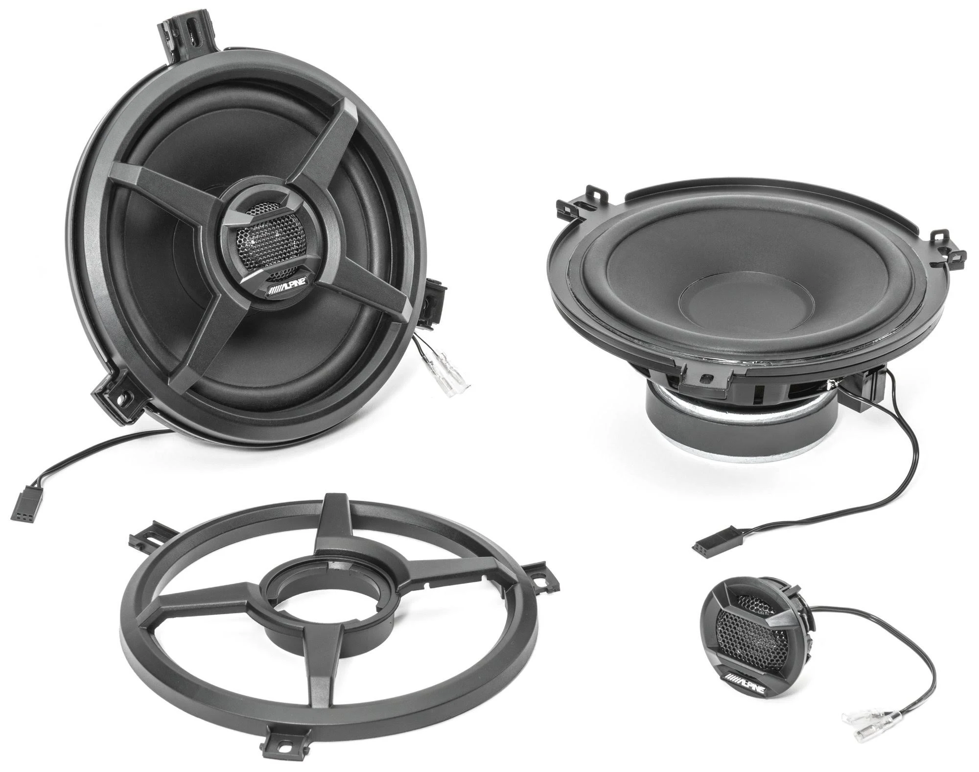 Alpine PSS-22WRA Jeep Wrangler JK Unlimited Weather Resistant Sound System Upgrade