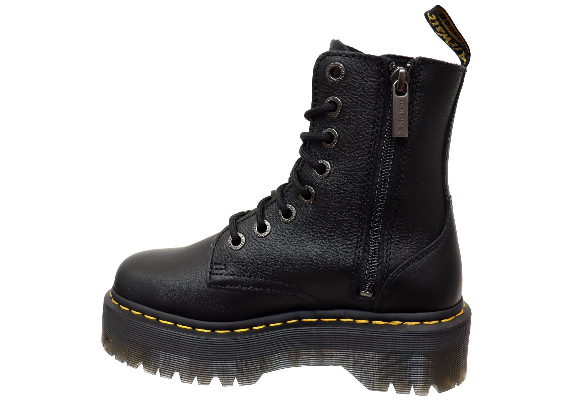 Dr Martens Jadon III Pisa Womens Fashion Lace Up Leather Boots