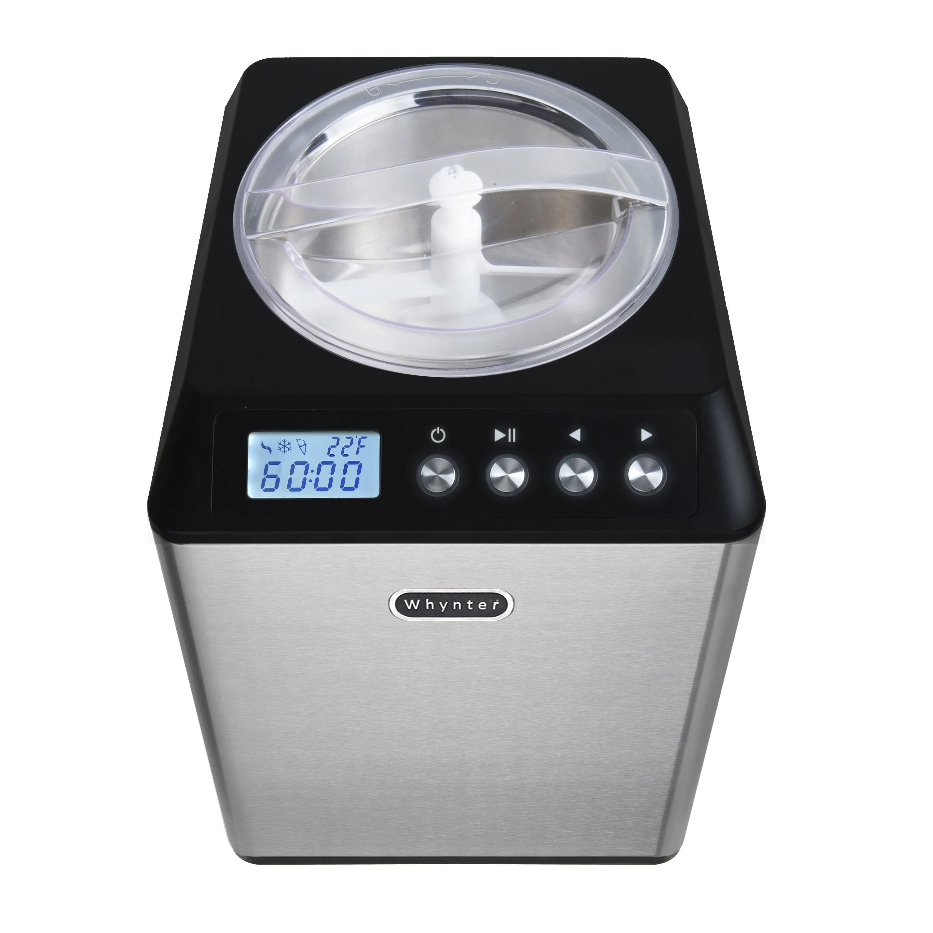 Whynter Icm-201sb 2.1 qt Upright Ice Cream Maker with Stainless Steel