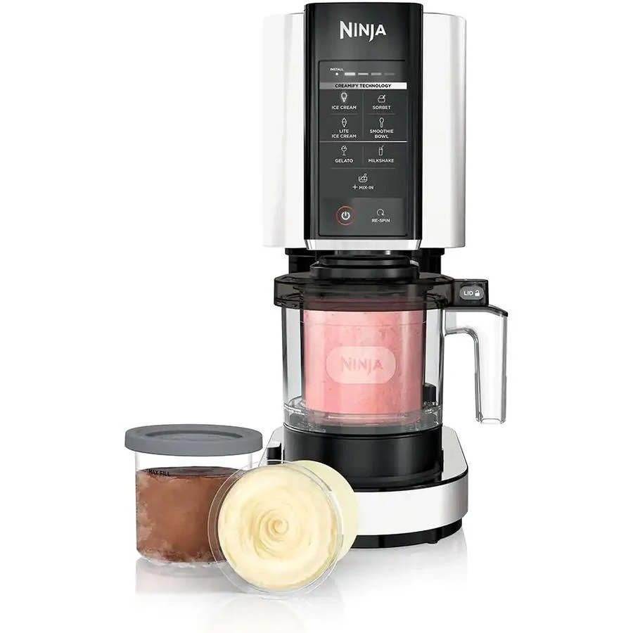 Ninja Creami 7-in-1 White Ice Cream Maker (NC301WH)