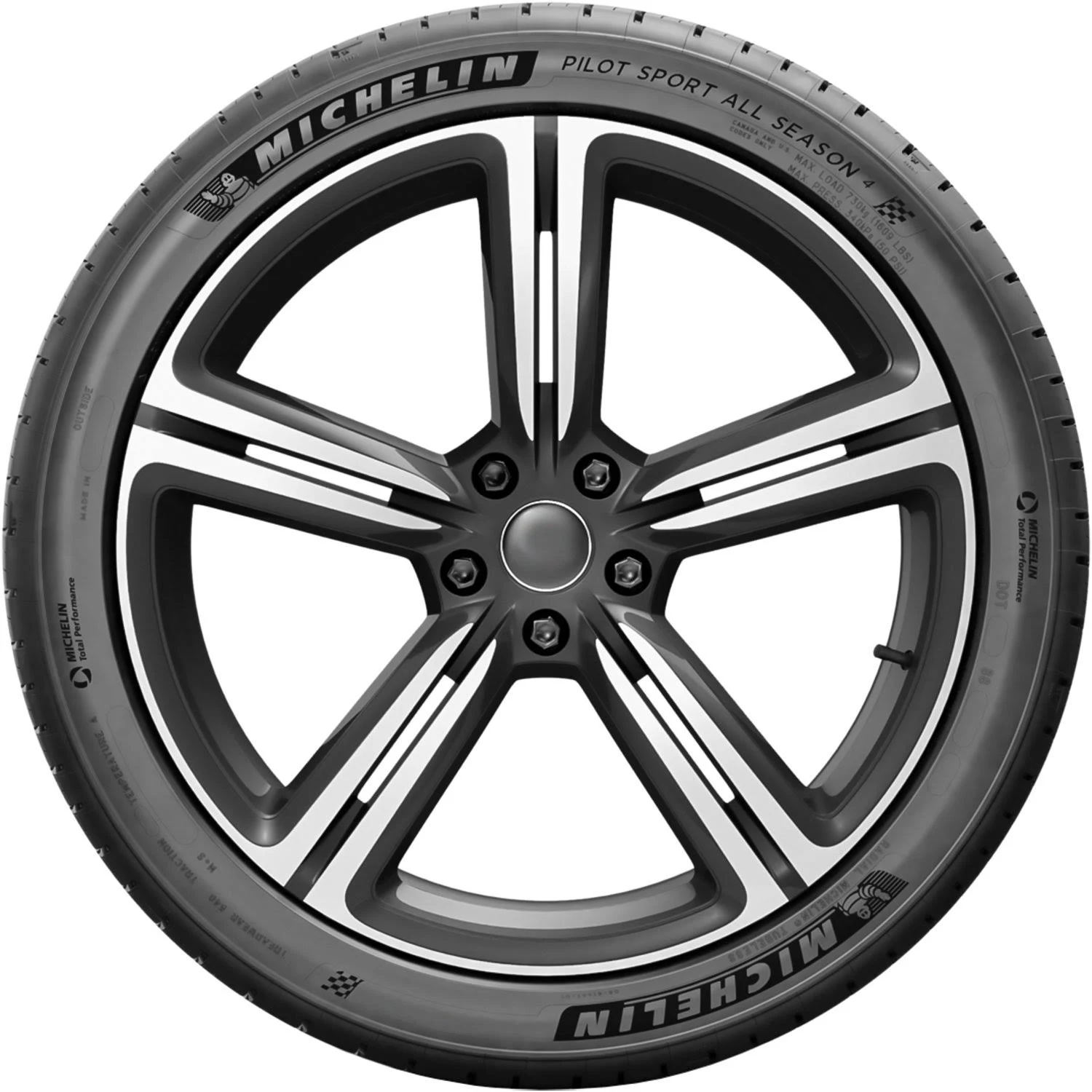 Michelin Pilot Sport All-Season 4 235/45zr17/xl 97Y Tire