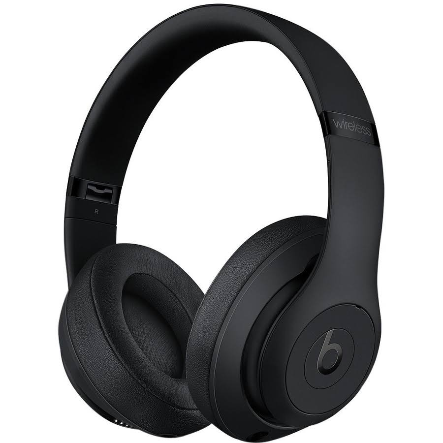 Beats Studio3 Wireless Over-Ear Headphones, Matte Black