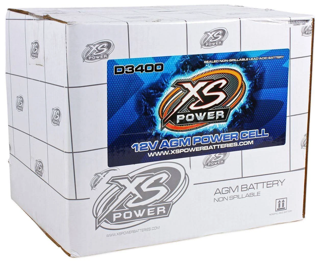 Xs Power D3400 12V AGM Battery 3300A