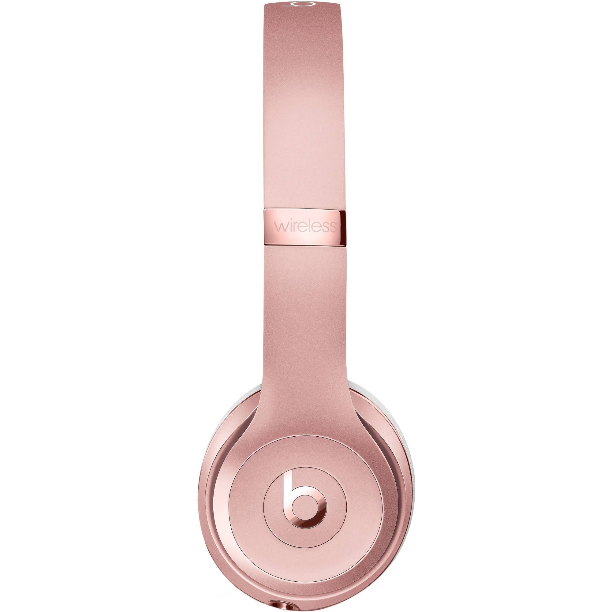 Beats by Dr. Dre Solo3 Wireless On-Ear Headphones Rose Gold